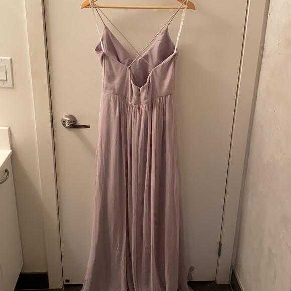 Dressy Criss Cross Strap Backless Maxi Dress - Picture 4 of 12